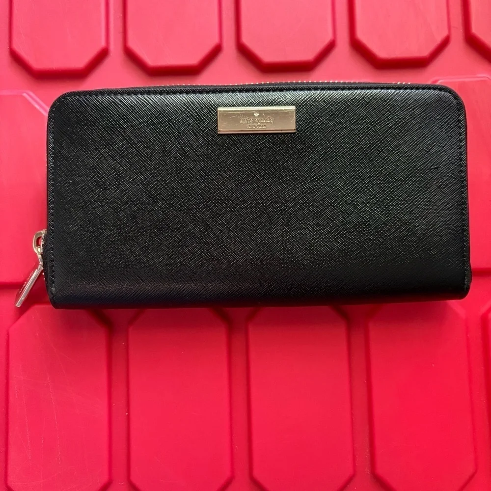 Kate spade black wallet